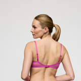 Jane Horizontal Seam Bra in Orchid Bliss