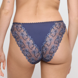Jane Italian Brief in Blue Shadow