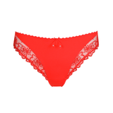 Jane Italian Brief in True Red