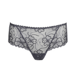 Jane Luxury Thong in Blue Shadow