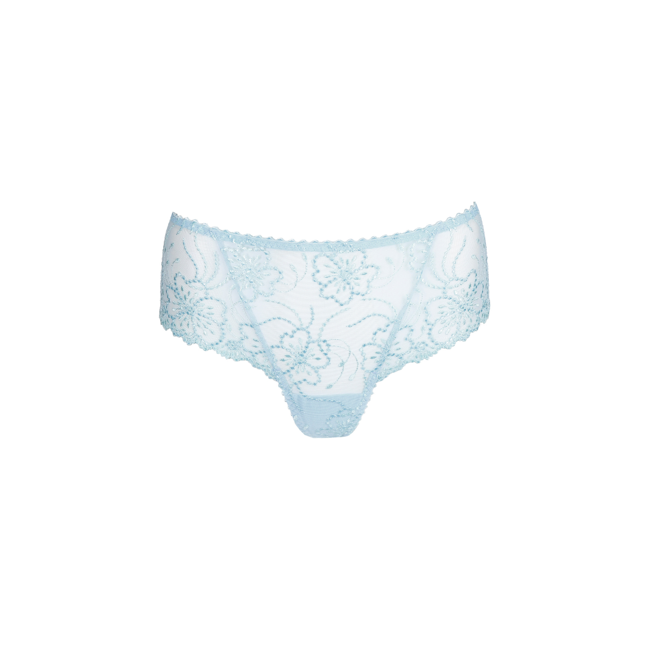 Jane Luxury Thong in Milky Blue