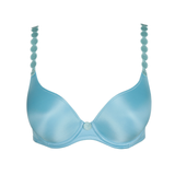 Tom Heart Shape Bra in Azure Delight
