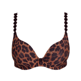 Tom Heart Shape Bra in Fauve