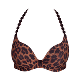 Tom Heart Shape Bra in Fauve