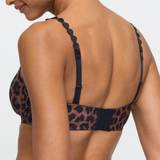 Tom Heart Shape Bra in Fauve