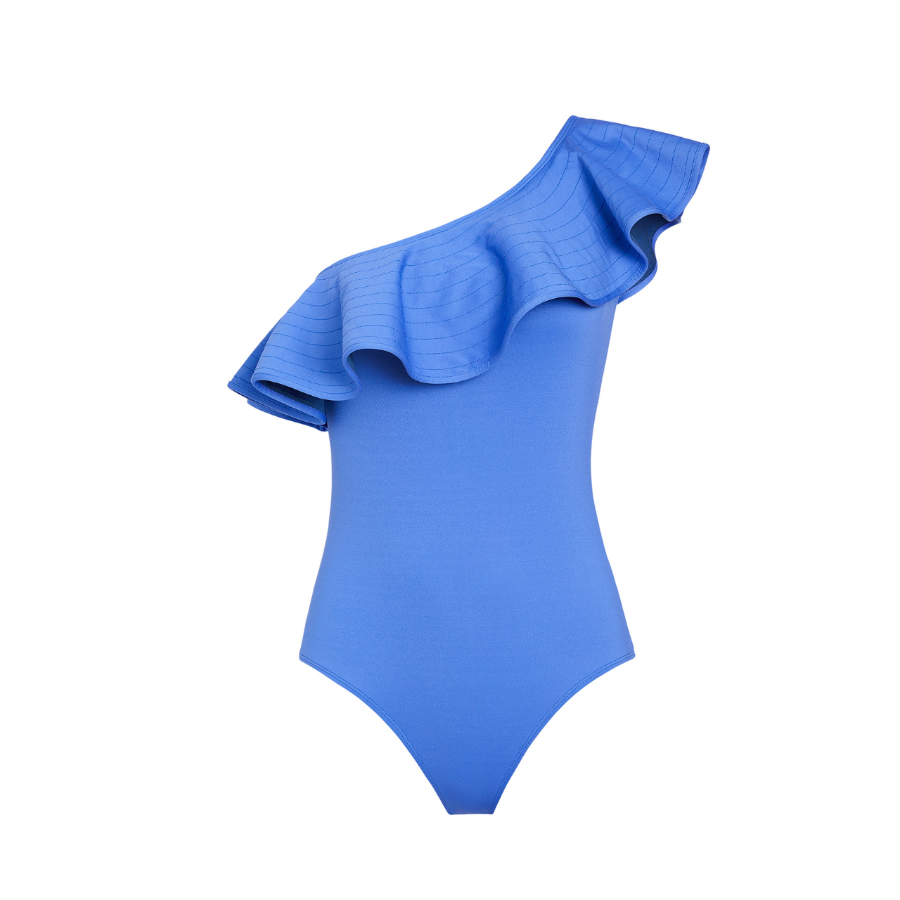 Marie Oliver Marissa One Shoulder Swimsuit in Marina