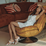 Carmela Short Silk Chemise