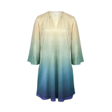 Aqua Gradient Tunic