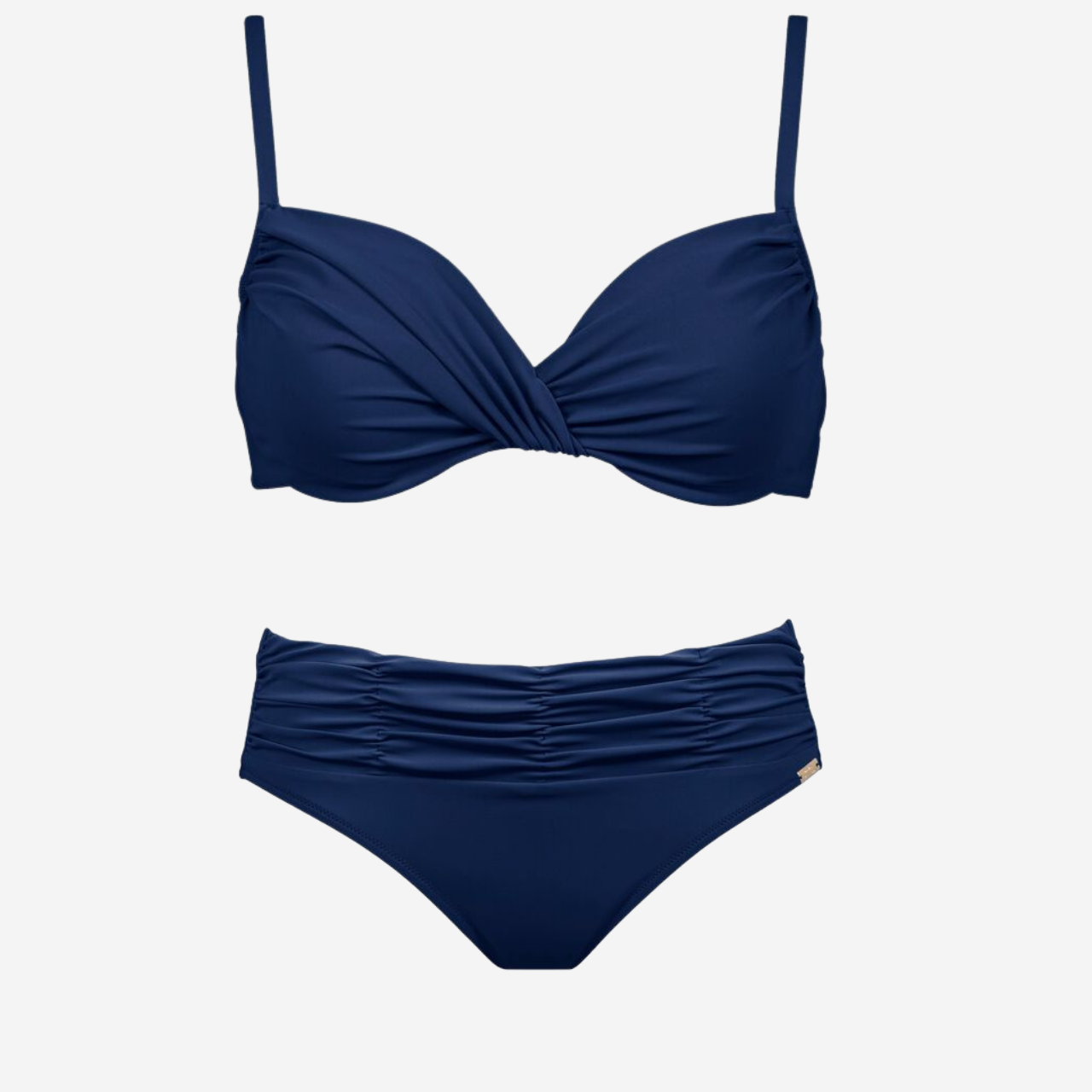 Elements Underwired Bikini Set in Indigo