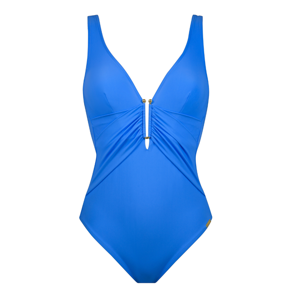 Honesty Underwired Non Padded Swimsuit in Horizon Blue