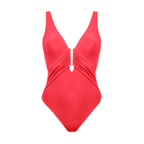 Honesty Underwired Non Padded Swimsuit in Flame