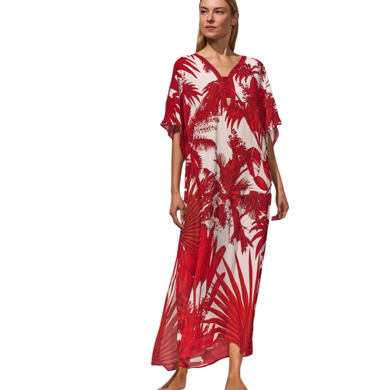 Maryan Mehlhorn Palmaria Kaftan | Caroline Randell Luxury Holidaywear