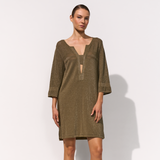 Satin Moss Tunic
