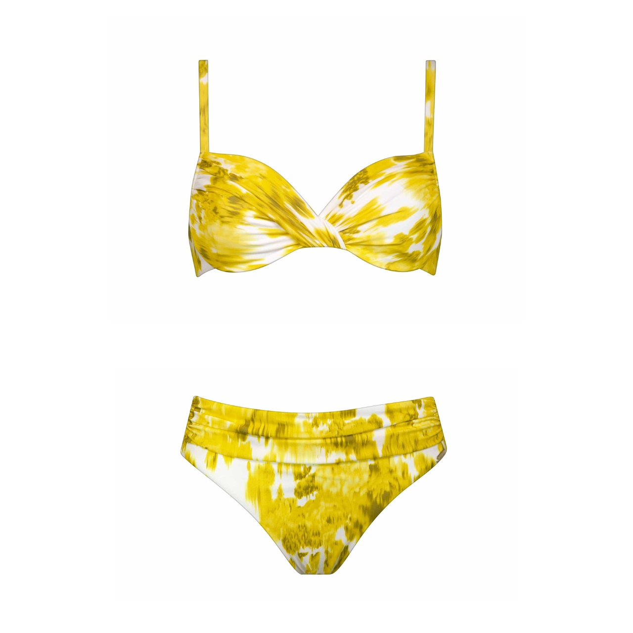 Soft Focus Floral Half Underwired Bikini Set