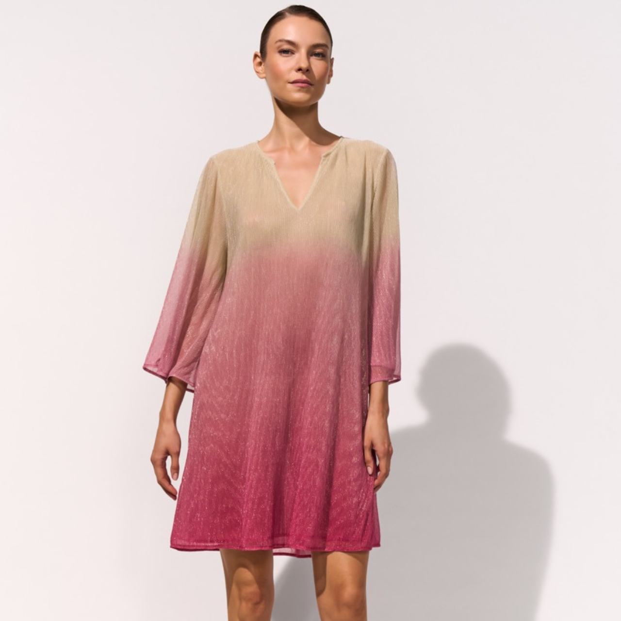 Roselle Gold Tunic