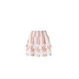 Barbara Sunset Stripe Short Skirt