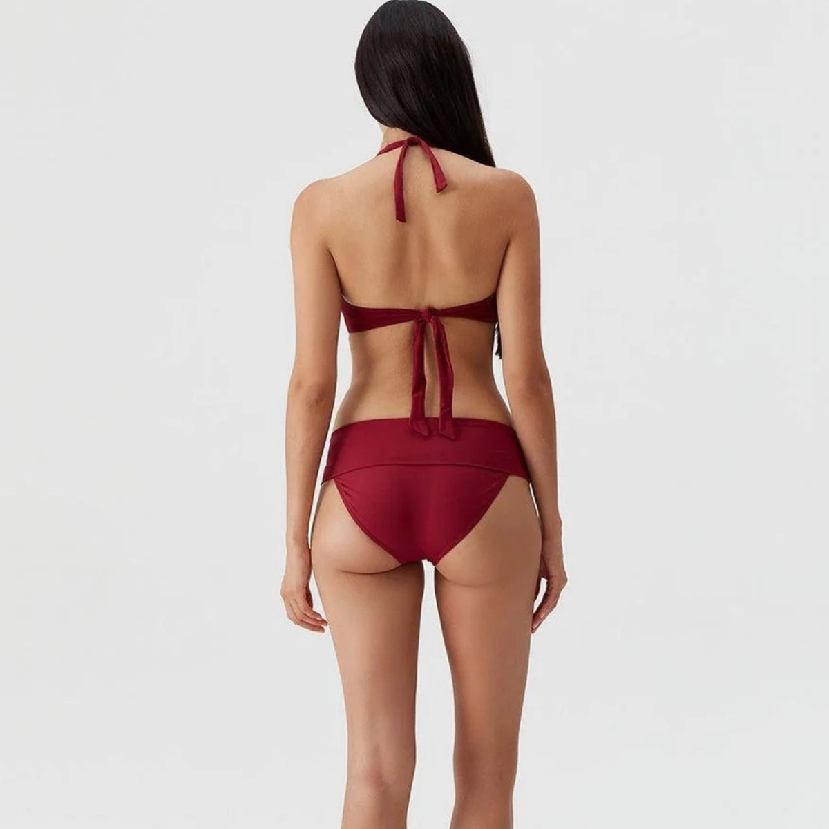 Provence Bikini Set in Burgundy