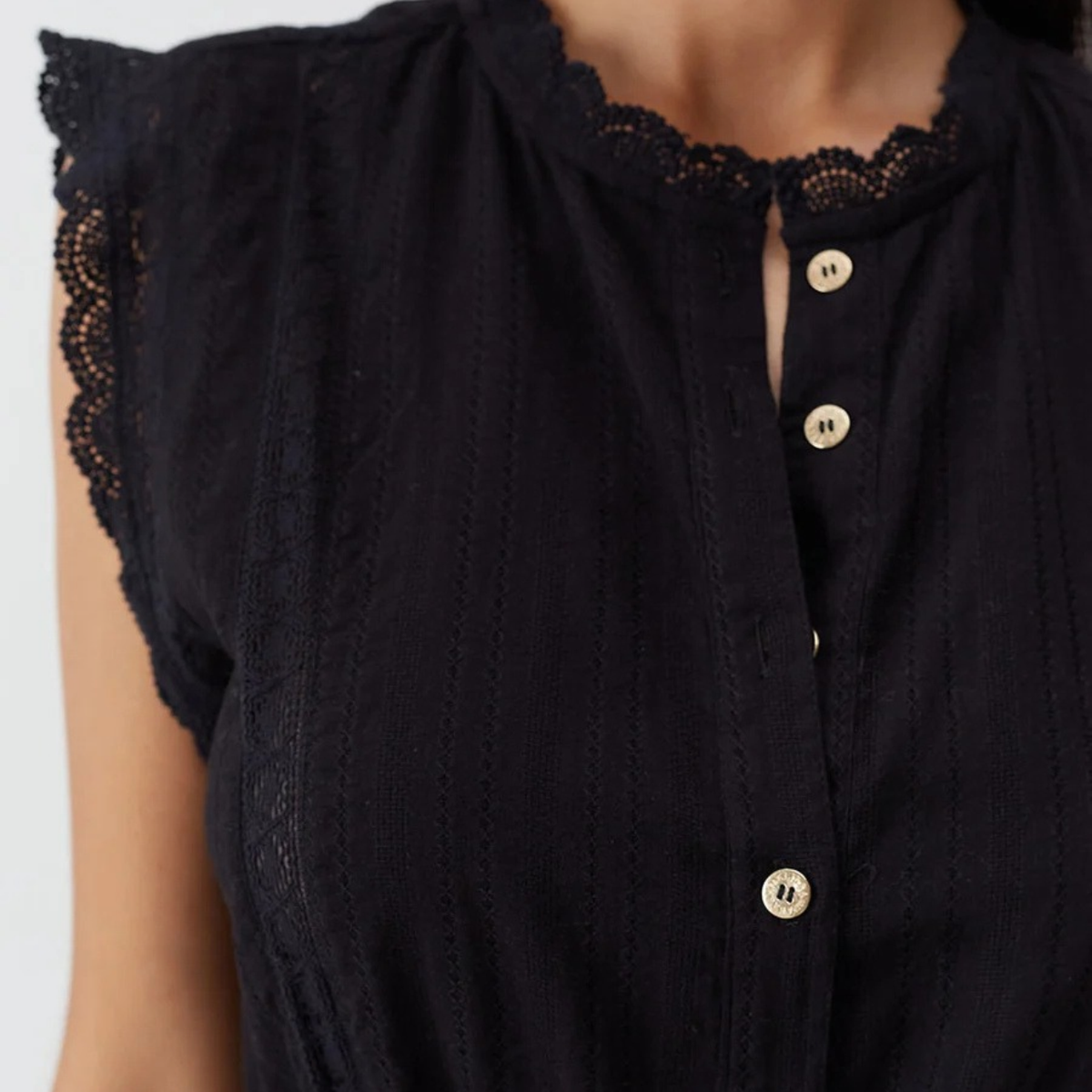 Raffie Dress in Black