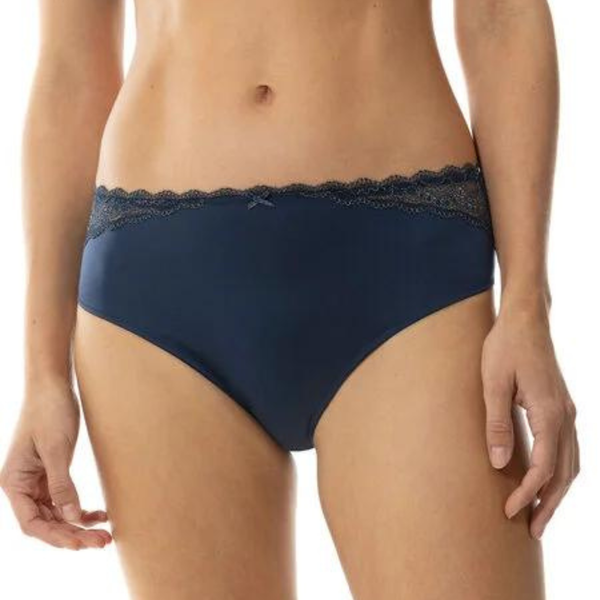 Serie Amorous Deluxe High Waist Brief in Deep Shadow