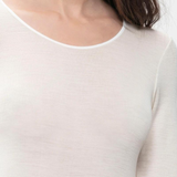 Serie Exquisite Long Sleeved Top in Ivory