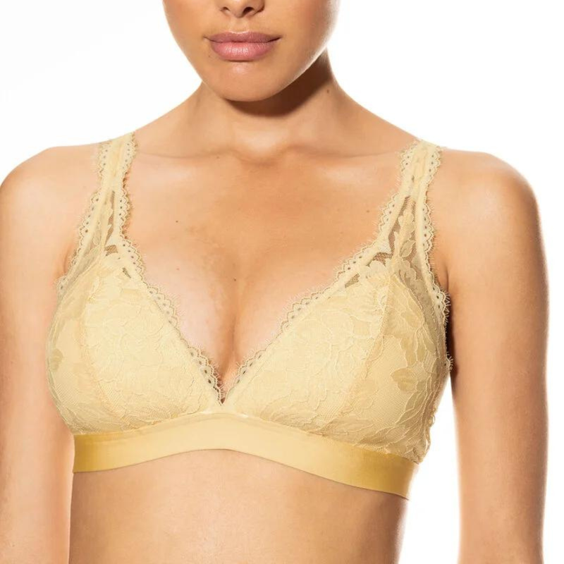 Serie Poetry Vogue Triangle Padded Bra in Golden Day