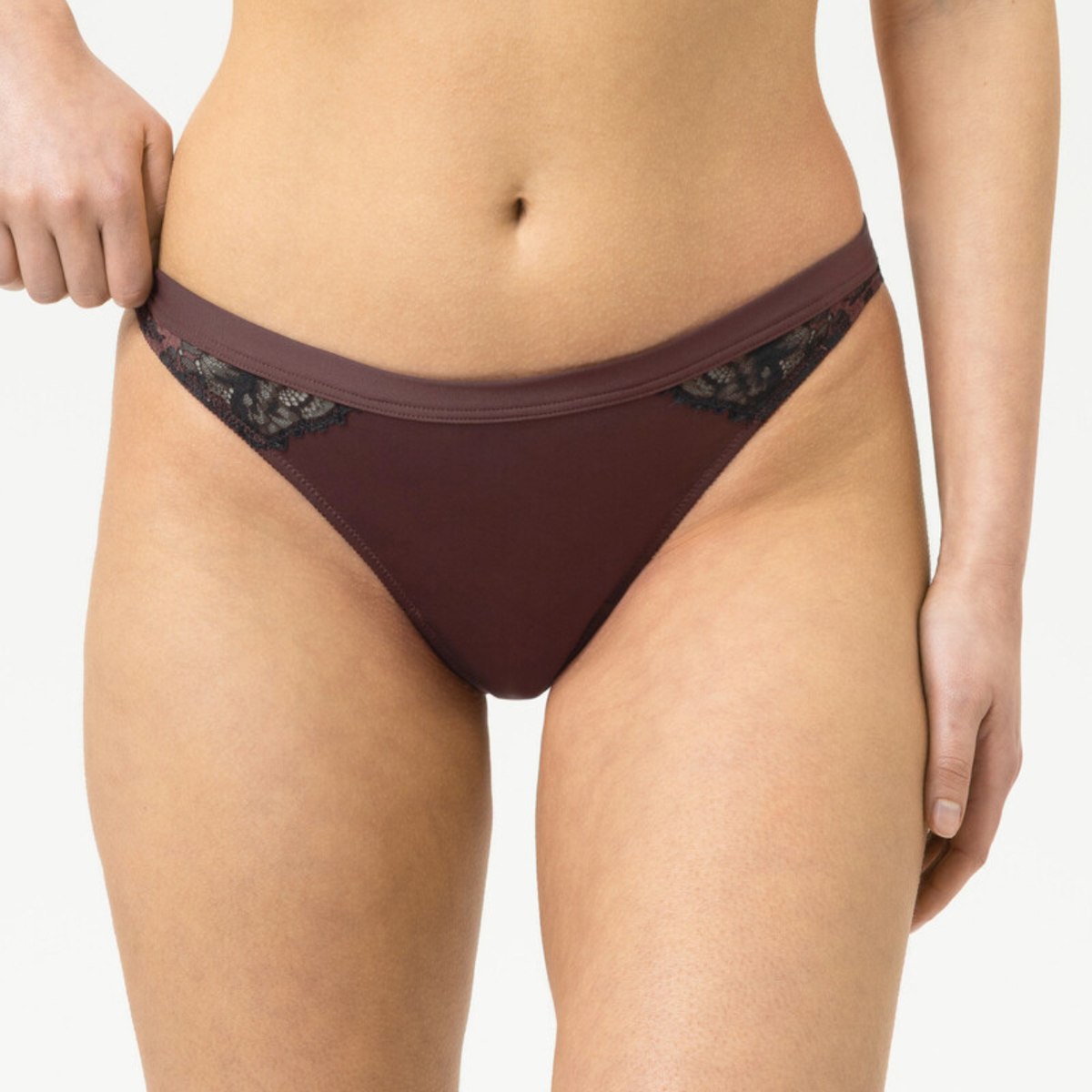 Serie Poetry Dream Brazil Brief in Hot Maroon