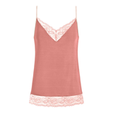 Serie Poetry Style Spaghetti Camisole in Pale Macaron