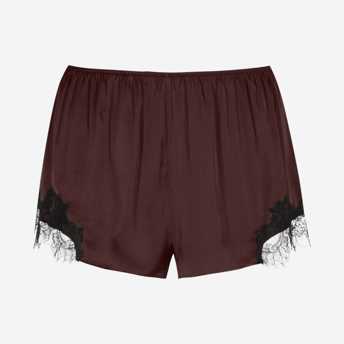 Serie Poetry Luxury Cami Pyjama Set in Hot Maroon