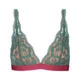 Serie Poetry Vogue Triangle Padded Bra in Beau Bordeaux