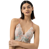 Serie Poetry Vogue Triangle Racerback Bra in Oatmilk