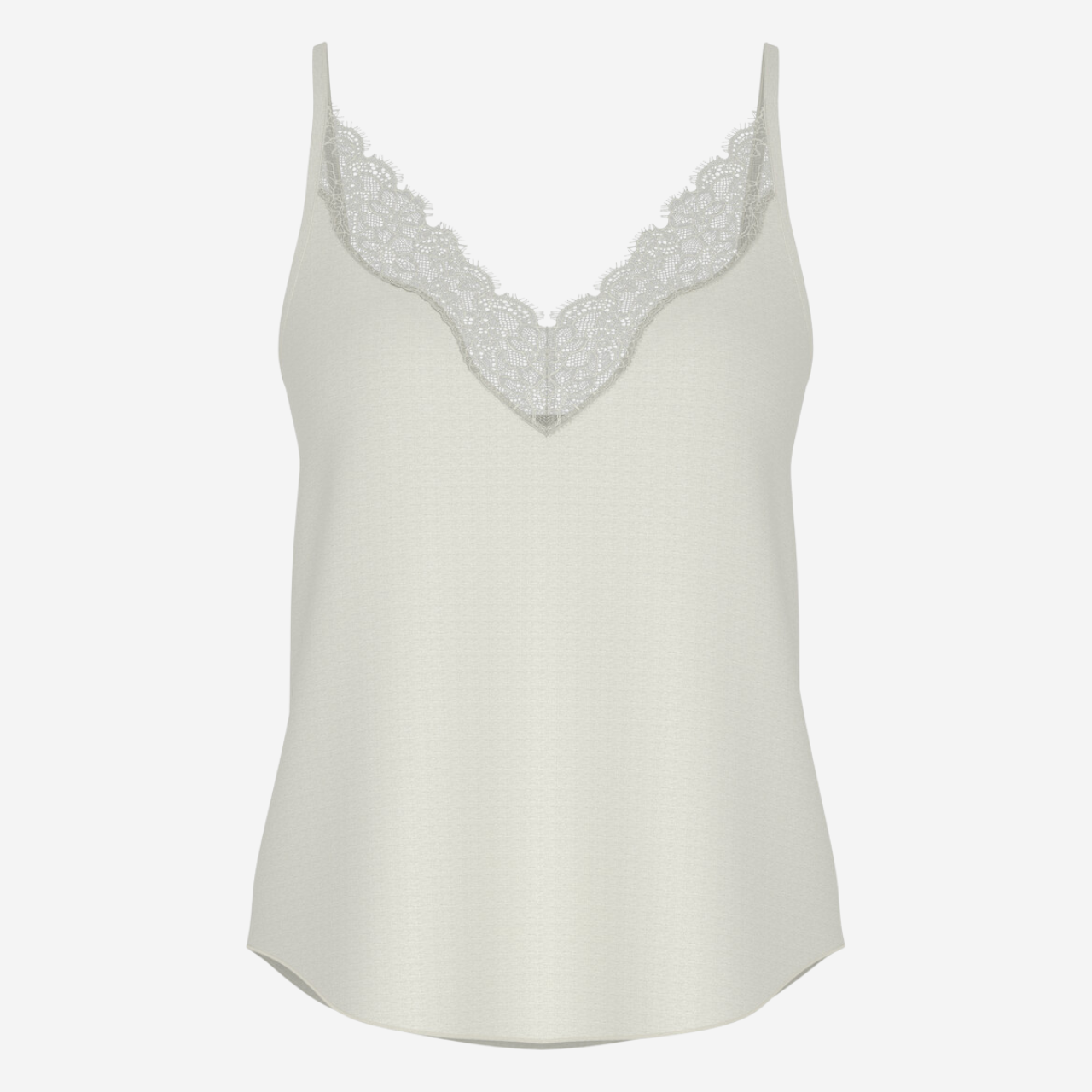 Mey Pure Shine Lace Cami Pyjama Set in Champagne