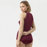 Serie Wool Expressive Tank Top in Boysenberry