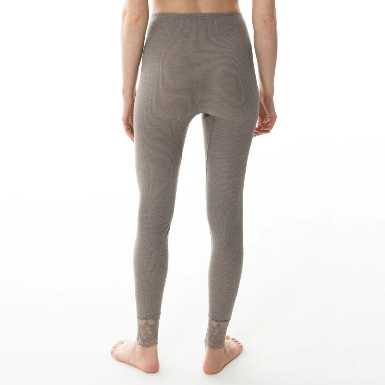 Serie Wool Love Leggings in Deep Taupe