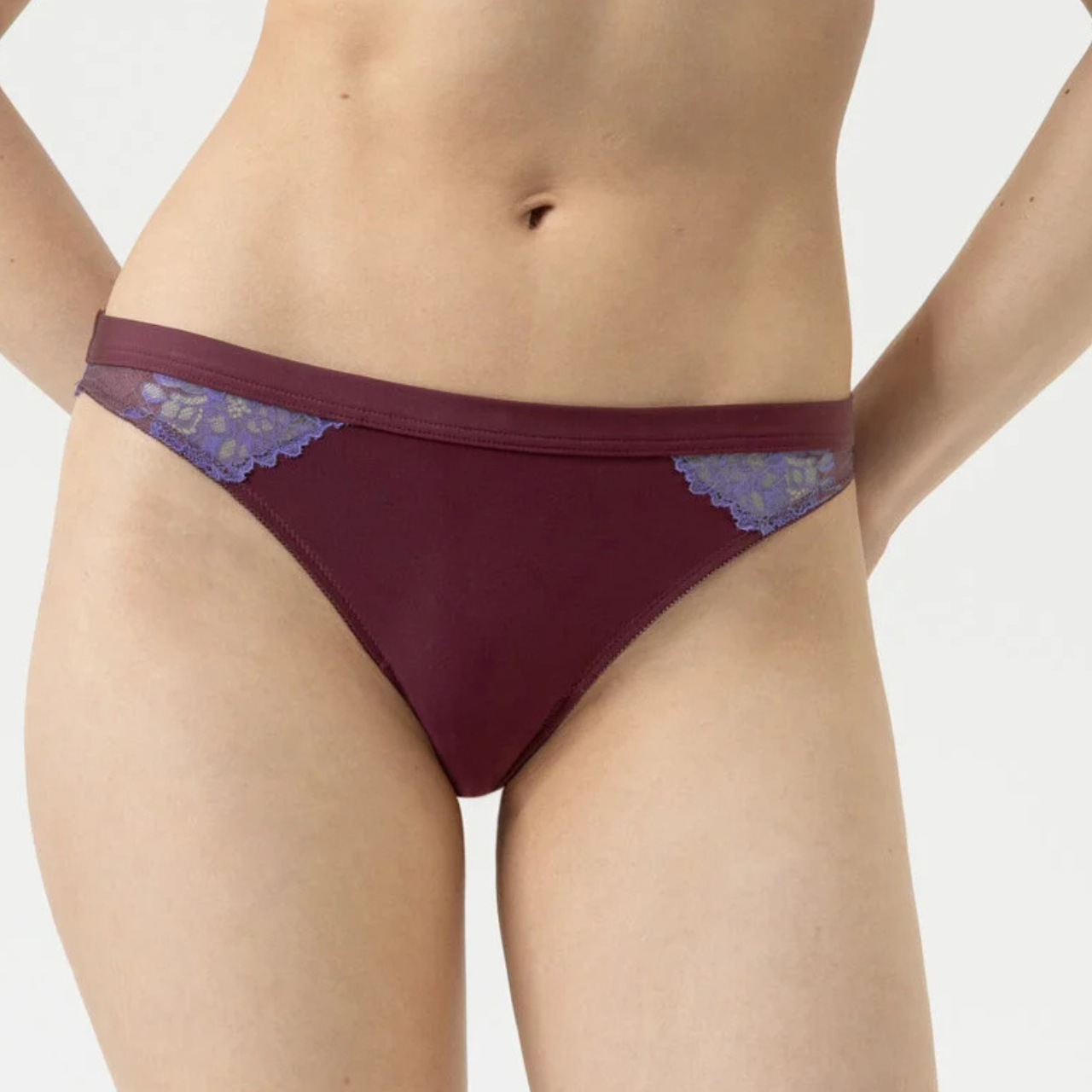 Serie Poetry Dream Brazil Brief in Boysenberry