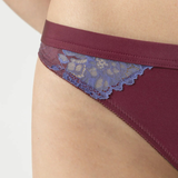 Serie Poetry Dream Brazil Brief in Boysenberry