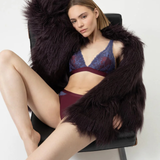 Serie Poetry Dream Brazil Brief in Boysenberry