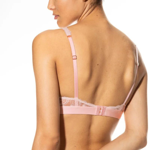 Serie Poetry Dream Triangle Padded Bra in Bonbon Pink