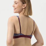 Serie Poetry Dream Triangle Padded Bra in Boysenberry