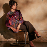 Crane Plum Velvet Jacket