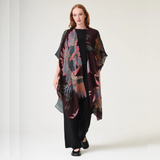 Crane Plum Wool Throwover