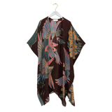 Crane Plum Wool Throwover