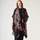 Crane Plum Wool Throwover