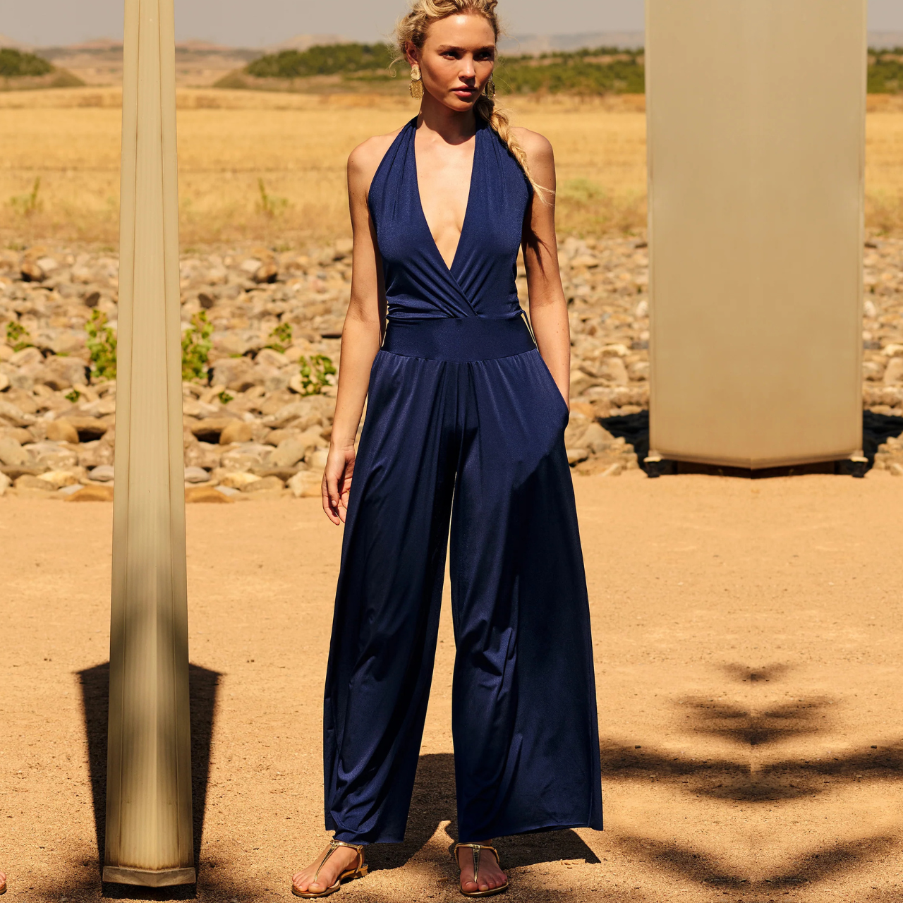 Nanni Jumpsuit in Navy