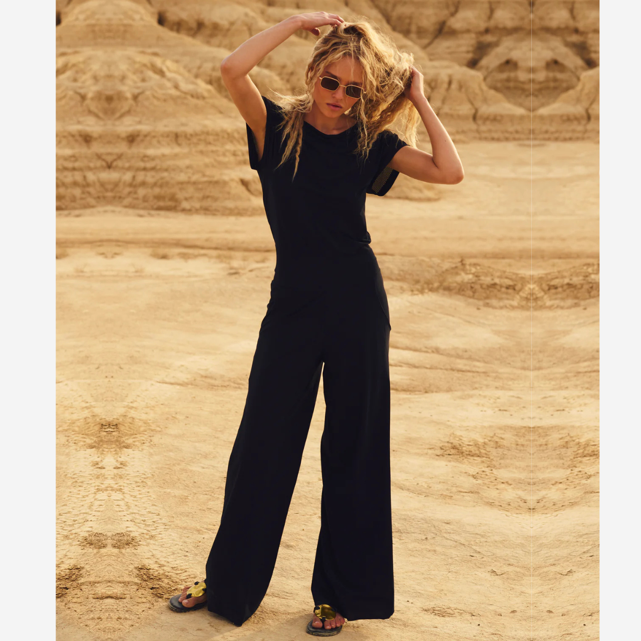 Cleane Jumpsuit in Black