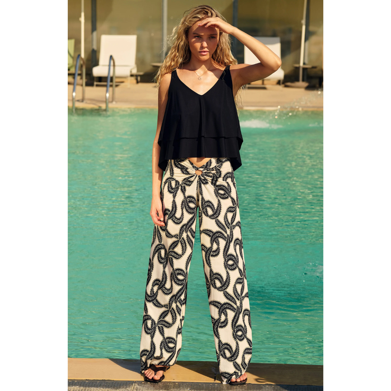 Prele Printed Trousers