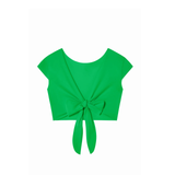 Tako Wrap Crop Top in Pomme