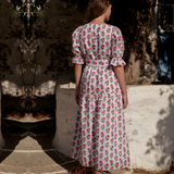 Francis Dress in Ruby Bloom