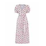 Francis Dress in Ruby Bloom