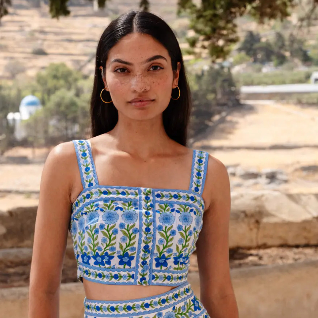 Lapis Meadow Immy Top