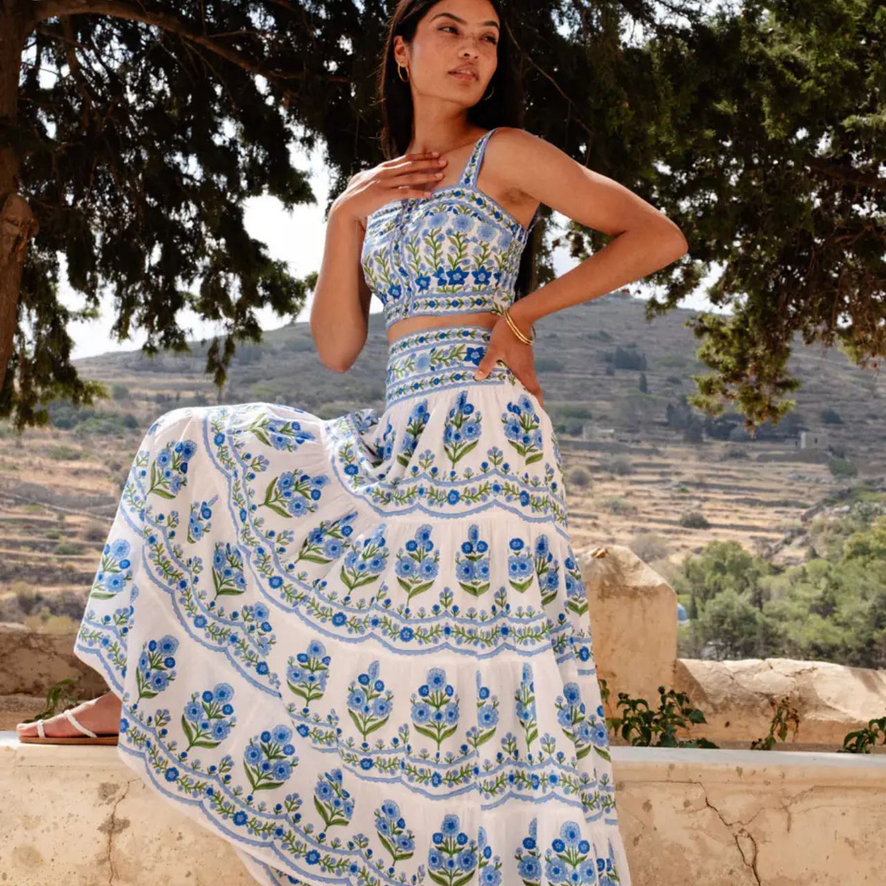 Lapis Meadow Immy Top